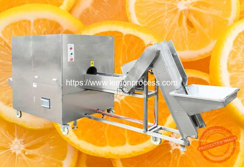 Lemon Cut Machine 自动柠檬片切割机带双头切除分离功能 - Lemon Peeling Machine, Lemon Cutting Machine, Lemon ...