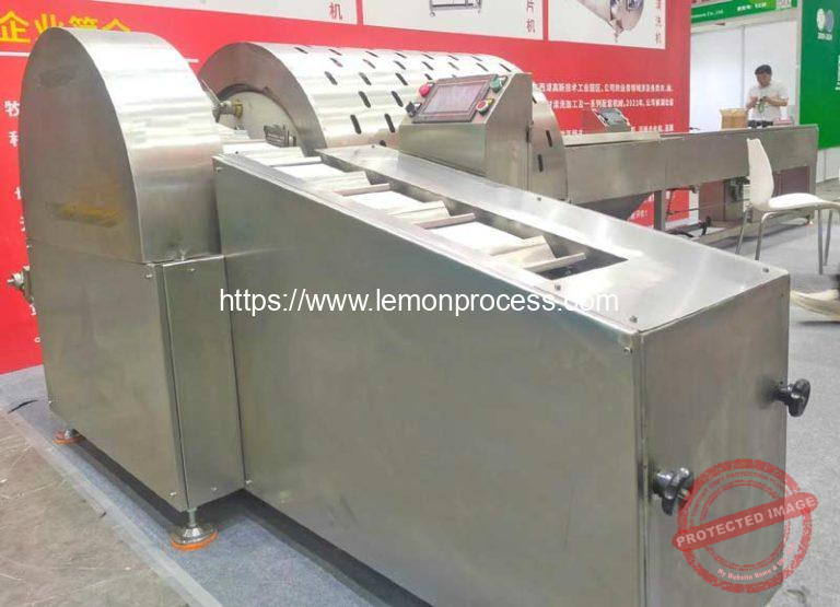 Lemon Cut Machine Auto Feeding Lemon Chips Direction Fixed Cutting Slicing Machine ...