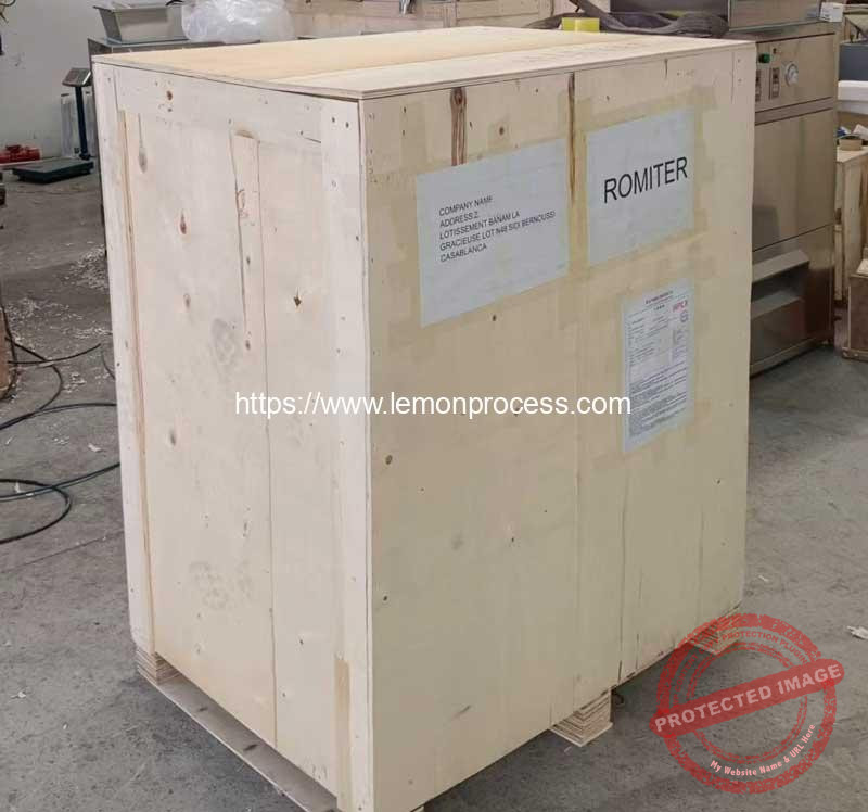 Automatic-Lemon-Juice-Pressing-Extracting-Machine-Plywood-Package-for-Africa-Morocco-Customer
